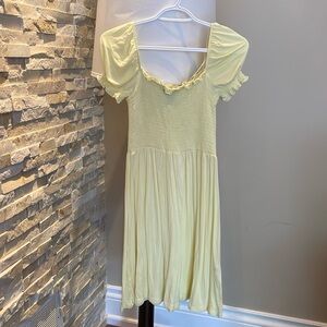 Streetwear Society yellow summer dress